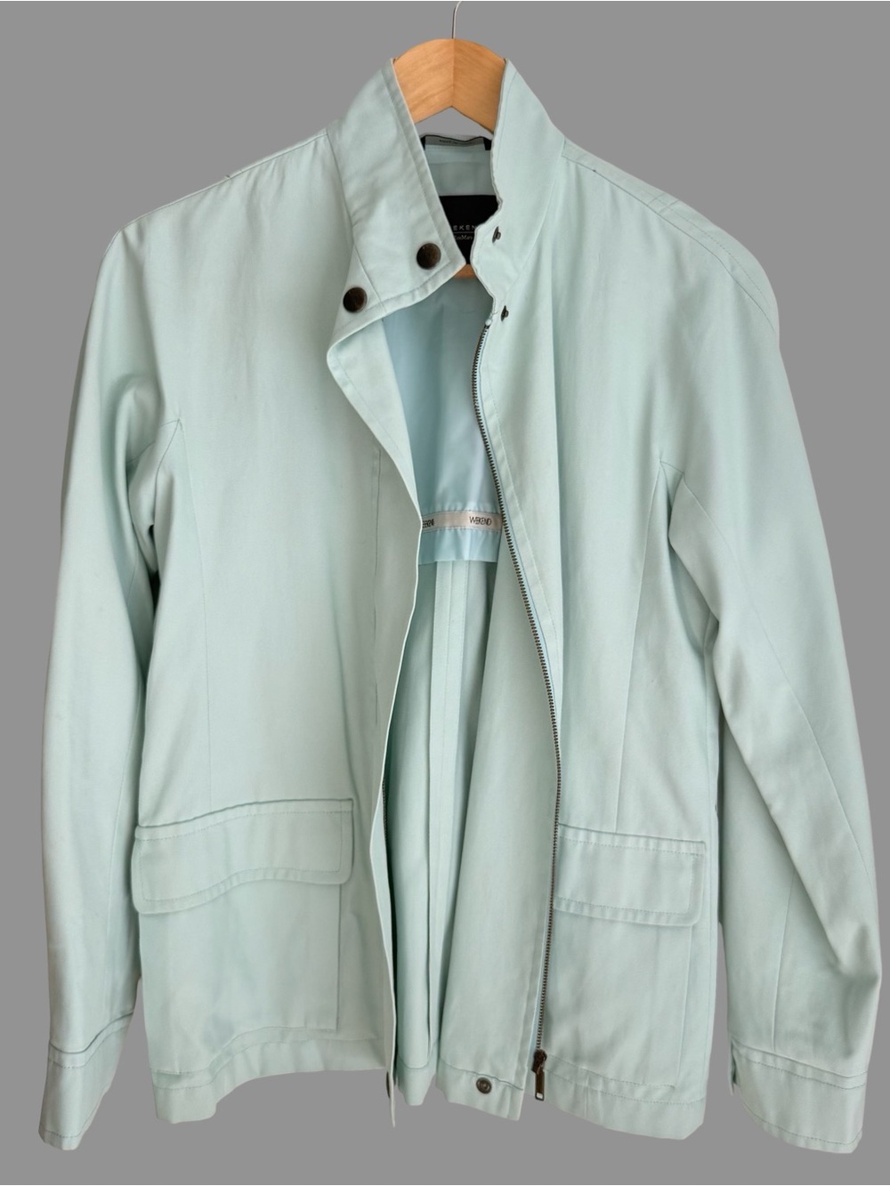 Weekend Max Mara Pistachio Color Lightweight Jacket EU38